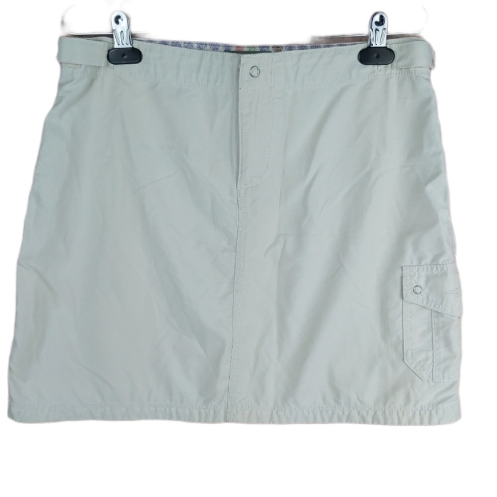 🍄3/50$🍄 Horny Toad coton blend ajustable waist skirt size 8